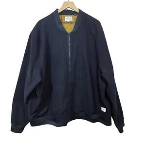 Five Four Los Angeles Men's Size 3XL Navy Blue Full Zip Up Insulated Jacket